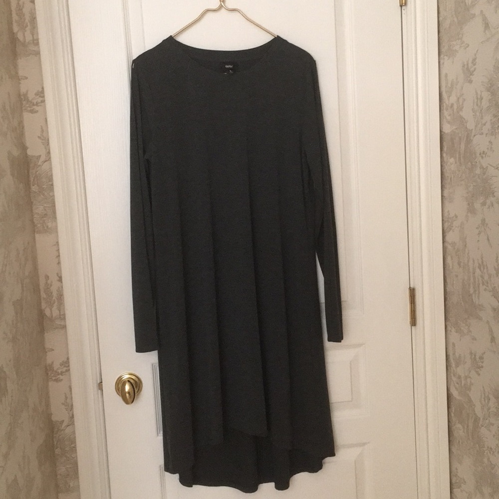 Gray T-Shirt Dress